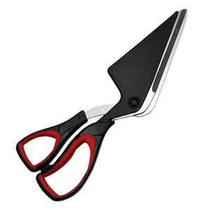 Tesoura De <span class=keywords><strong>Pizza</strong></span> De Aço Inoxidável Com Alças Soft Grip roda Tesouras para Cozinha Corte Tesouras Poda Afiada Alimentos Vegetais - Product Image 3