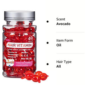 Özel etiket saç büyüme kapsül vitaminleri tedavi restorasyon saç büyüme Serum erkekler ve kadınlar için - Product Image 3