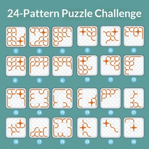 Rompecabezas curvos mini para niños, rompecabezas de colores, juegos de mesa, entrenamiento de observación y atención, juguetes educativos lógicos portátiles - Product Image 5