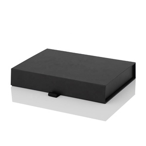 Hộp Khóa Từ Tùy Chỉnh Đóng Mở Quà Tặng Hộp Đen Với Nắp Nam Châm - Product Image 2