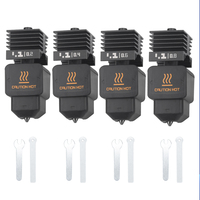 Untuk Kit Hotend Baja Keras Bambu Lab H2D, Suku Cadang Pengganti Printer 3D Aliran Tinggi