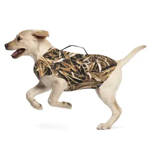 เสื้อกั๊กสุนัขล่าสัตว์กันน้ำเสื้อกั๊กนีโอพรีนเทียมสำหรับสุนัขเสื้อผ้าเพื่อความปลอดภัยสำหรับสัตว์เลี้ยงลายพรางปกป้องอย่างอบอุ่น - Product Image 1