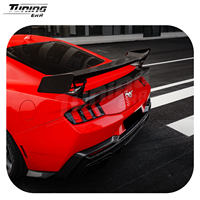 Aileron arrière et becquet de style Dark Horse en fibre de carbone pour Mustang S650 GT ECO Dark Horse 2024+ Kit de conversion amélioré