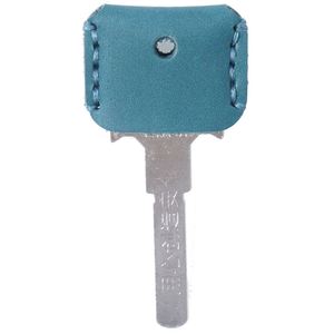 Housse de clé en cuir multicolore, souple et résistante aux rayures, protège-clé fait main, accessoires pour usage quotidien - Product Image 2