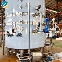 ZJ 20000L plaques de colonne de reflux en cuivre rouge à grande échelle condenseur en acier inoxydable pour vin de vodka au rhum avec chauffage au gaz à la vapeur