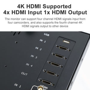 Desview S14-HDR 14'' 4K 3G-SDI Broadcast-Monitor 3840*2160 Auflösung Multi-View-Display Regie-Monitor Mit HDR - Product Image 4