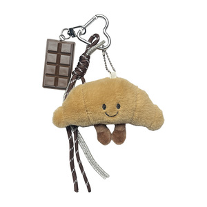 Nuevo Llavero Creativo 2025 con Forma de Nube de Peluche de Chocolate Suave con Luz LED, Colgante de Cuerda Tejida a Mano, Llavero para Coche, Lindo para Mochila - Product Image 4