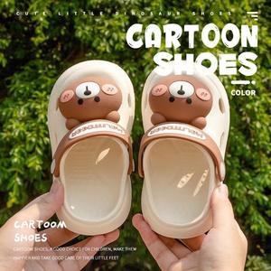Pantoufles de dessin animé pour enfants antidérapantes été garçons intérieur extérieur semelles souples chaussures de plage antidérapantes pantoufles - Product Image 2
