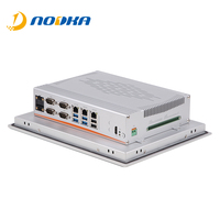 Nodka 10.4 Inch Core I3 I5 I7 CPU Panel PC Tablet Sentuh Resistif yang Dipasang di Dinding