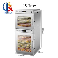 Déshydrateur automatique d'aliments Friteuse de fruits Pomme Ananas Banane Mangue Légumes