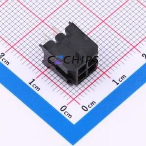 WAFER-MX300ZZ-22A Wire-to-Board Pin Header Through hole Component (THT),P=3mm Connector 2x2P 3mm Through Hole 2 - Product Image 1
