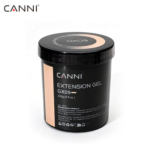 CANNI 225G Gel de sculpture <span class=keywords><strong>soak</strong></span>-<span class=keywords><strong>off</strong></span> camouflage, Gel poly extension effet gelée Venalisa, 25 couleurs, Marquage privé, Gel LED fin - Product Image 5
