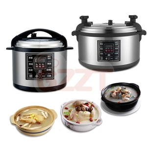 Cuisinière à pression électrique commerciale à grande capacité de 17-21-26-33-40 litres, 35 personnes, cuiseur à <span class=keywords><strong>riz</strong></span> à pression antiadhésif - Product Image 2