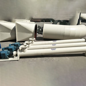 Büyük boy kum çakıl yatay vidalı konveyör beton makinesi malezya Myanmar endüstriyel Spiral vidalı konveyör kum için - Product Image 4