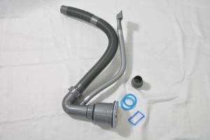 Lavello da Cucina in Acciaio Inox 304 a Doppia Vasca con <span class=keywords><strong>Sifone</strong></span>, Scarico con Tubo - Product Image 5