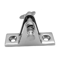 Petit dauphin Bimini raccords charnière de pont en acier inoxydable avec broche amovible pour bateau pare-soleil tente Tende Toldo persienne Yacht