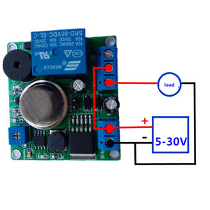 Detector <span class=keywords><strong>de</strong></span> Gas Monóxido <span class=keywords><strong>de</strong></span> Carbono Taidacent DC 5V 9V 12V 24V MQ2 MQ-2 Módulo Sensor Detector <span class=keywords><strong>de</strong></span> Humo - Product Image 5