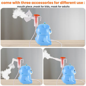 FITCONN <span class=keywords><strong>Nebulizer</strong></span> kompresor udara rakun kartun, <span class=keywords><strong>Nebulizer</strong></span> beruang <span class=keywords><strong>Nebulizer</strong></span> untuk anak-anak dan dewasa - Product Image 4