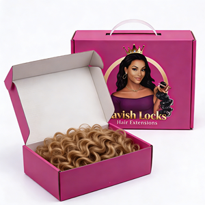 Caja de Embalaje de Cartón Corrugado Personalizada para Cosméticos, Cabello/Pelucas, Impresión Personalizada OEM, Venta al Por Mayor - Product Image 6