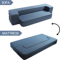 Klapp bett Couch 10 Zoll ausklappbares Schlafs ofa Memory Foam Matratze Komfortable Boden couch Schlafs ofa