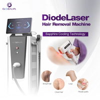 Appareil d'épilation au laser diode pour la médecine esthétique avec 808 nm, 755 nm, 940 nm, 1064 nm pour une épilation permanente