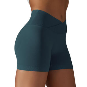 Custom Logo Sports Pants Gym Fitness Seamless <b>Shorts</b> Scrunch Butt Women Workout Running Biker <b>Yoga</b> <b>Shorts</b> - Product Image 1