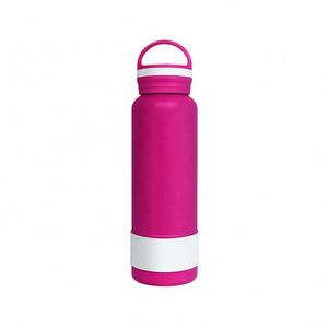 Insulated Stainless Steel Water Bottle with Handle, 24oz Double Wall Vacuum Flask, Leakproof Thermos for Outdoor - Product Image 3