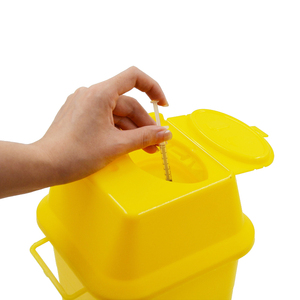 Contenitori per Oggetti Taglienti da <span class=keywords><strong>4</strong></span> Litri, Contenitore Giallo in Plastica per Oggetti Affilati - Product Image 6