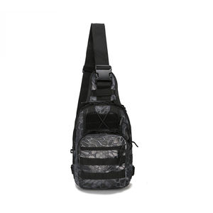 Bolsa camuflada masculina em 6 cores, bolsa estilo carteiro com alça carteiro e alça de ombro, para uso externo - Product Image 2