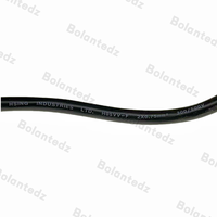 Câble d'alimentation UK vers C17, cordon d'alimentation CA IEC320, cordon d'alimentation BS IEC, PVC noir + cuivre, âme carrée 2*0,75 mm², 1,5 m, 1 prise, OEM, appareil électroménager