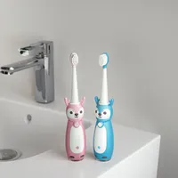 Nouveau 2026 – Brosse à dents électrique sonique vibrante intelligente pour enfants, étanche IPX7, rechargeable, avec LED et poils doux, personnalisable sous marque privée