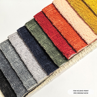 Tela para Sofás de Alta Resistencia, 590 g/m², Material Textil para Tapicería del Hogar con Reverso No Tejido, para Muebles de Hotel