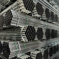 Tuyau minier galvanisé de 4 pouces SCH80 ASTM A53 6m pour la ventilation et l'eau des mines souterraines