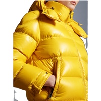 Nouvel arrivage de doudounes doudounes 800 pour hommes veste noire brillante manteaux à bulles unisexe brillant