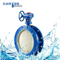 Válvula de Mariposa de Ventilación con Amortiguador de Aire WCB 304 RF Flange Neumática Exd IP65 para Alta Temperatura, Humo, Polvo y Gas PN16 Clase 150 ANSI ATEX