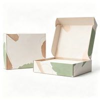Boîte d'expédition personnalisée avec finition mate pour cosmétiques et produits de beauté