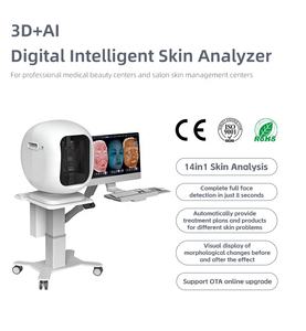 Nouveau produit beauté 2025 visage + scanner + peau + analyseur salon professionnel utiliser analyseur de peau numérique avec écran - Product Image 2