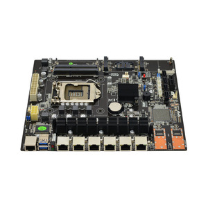 Scheda madre <span class=keywords><strong>Intel</strong></span> B85 Chipset 2 <span class=keywords><strong>DDR3</strong></span> 6 LAN 2 10 Gigabit fibra interfacce nuova scheda grafica integrata SATA con MSATA Hard - Product Image 3