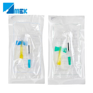 Aguja desechable para donador de sangre, aguja de colección de sangre de mariposa con seguridad-LOK <span class=keywords><strong>23G</strong></span> tiene CII510 K DSlok Lok - Product Image 1