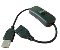 Cable de Alimentación USB de 28CM, Adaptador de Carga Universal para Dispositivos USB, Cable de Carga Ucable