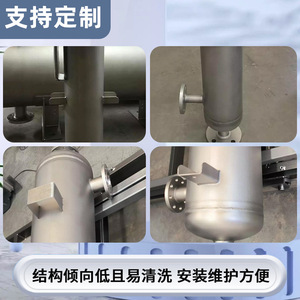 Échangeur de chaleur tubulaire Close Friend Jinan MYJN-KY-1116 en acier inoxydable 304 pour le refroidissement chimique - Product Image 2