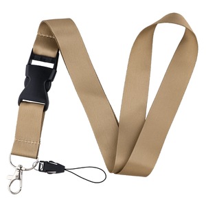 IStapromo Gifts Factory Cheap Fast Delivery Pure Colors Neck <b>Polyester</b> Sublimation Id Card Holder Gift Promotional <b>Lanyard</b> - Product Image 5