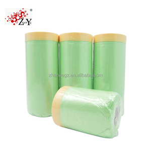 <span class=keywords><strong>Film</strong></span> de masquage pré-adhésif bleu, blanc et <span class=keywords><strong>vert</strong></span> de 8 microns d'épaisseur pour peinture automobile - Prix de gros - Product Image 3