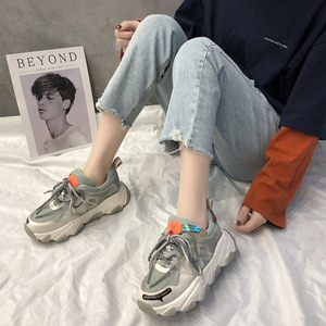 Nuevos Zapatos Deportivos Casuales para Mujer con Suela Gruesa de Gel, Estilo Estudiantil, a la Moda - Product Image 2