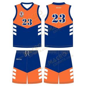 Tenues de basketball personnalisées sur demande, polyester sublimé, réversible, unisexe, taille personnalisée, service OEM, ensembles - Product Image 4