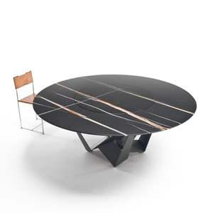 Morden Design per la casa in marmo nero cucina isola Top Sahara Noir marmo piano in marmo <span class=keywords><strong>tavolino</strong></span> in pietra nera <span class=keywords><strong>tavolino</strong></span> da caffè - Product Image 2