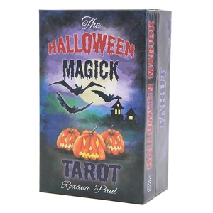 Imperméable Imprimé Par coutume En Plastique de Cartes De Tarot Doré Bords Tarot Cartes - Product Image 5