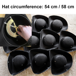 Sombrero <span class=keywords><strong>Pirata</strong></span> para Adultos, Sombreros Tricornios Coloniales, Sombrero <span class=keywords><strong>de</strong></span> Tres Puntas para Disfraces <span class=keywords><strong>de</strong></span> Halloween - Product Image 4