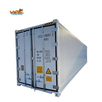 Conteneur frigorifique certifié BV de 40 pieds (40 ft 40RH) -30°C °   à + -30 ° 40 pieds avec unité de refroidissement Thermo King