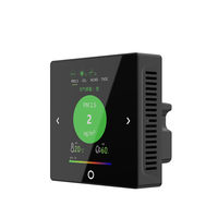 Control Remoto Fosensor con Panel LCD Compatible con RS485/Modbus para Ventilación de Hogar HVAC HRV ERV MVHR